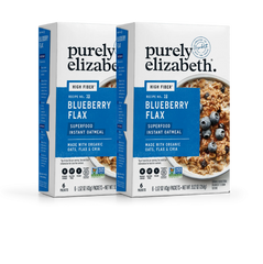 Blueberry Flax Superfood Oatmeal Multipack with Prebiotic Fiber