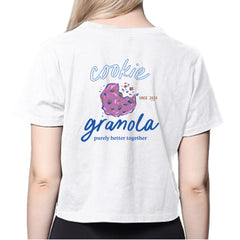Cookie Lover Jersey Cropped Tee