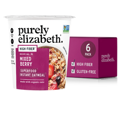 Mixed Berry Superfood Oat Cup with Prebiotic Fiber