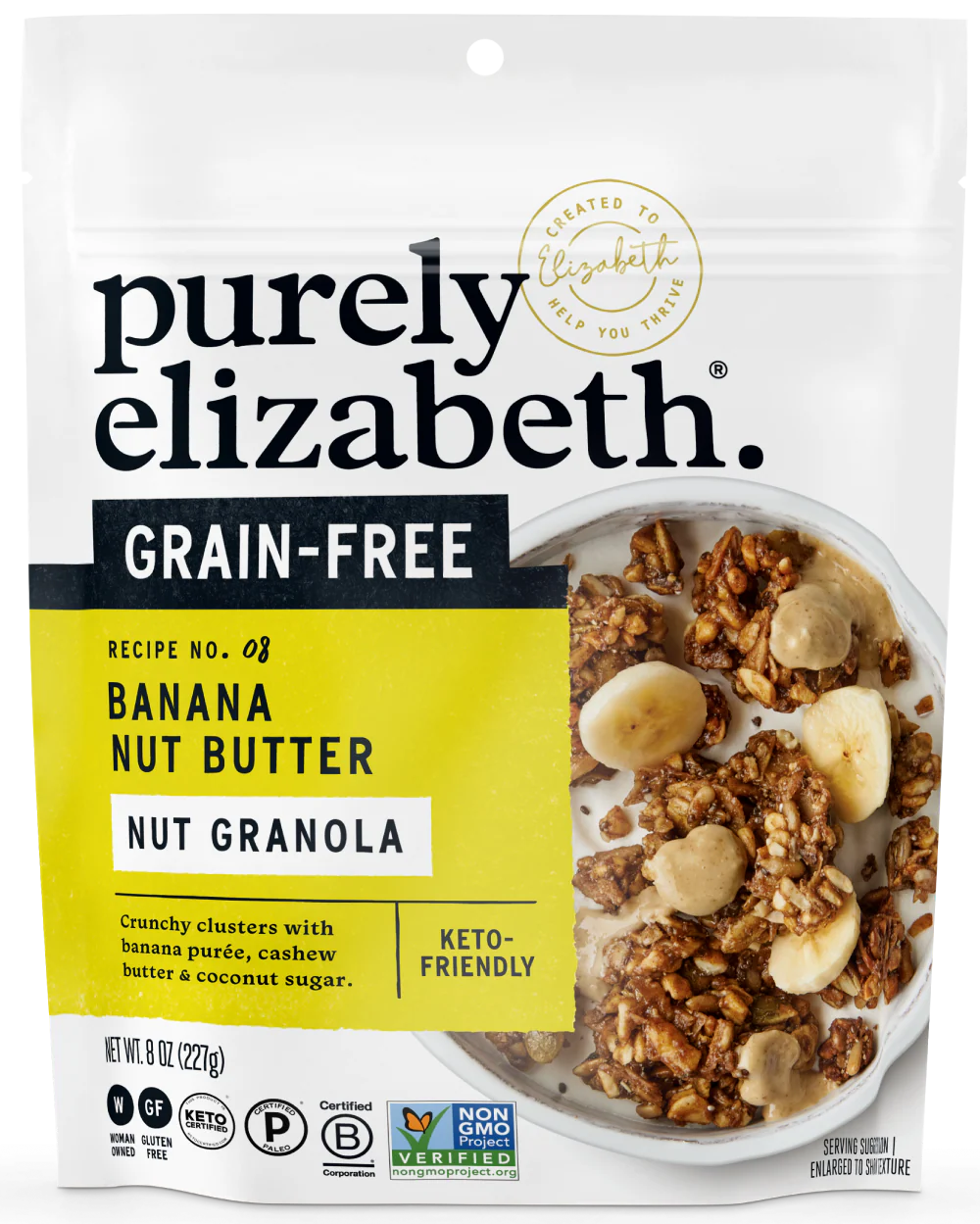 Banana Nut Butter Grain-Free Granola