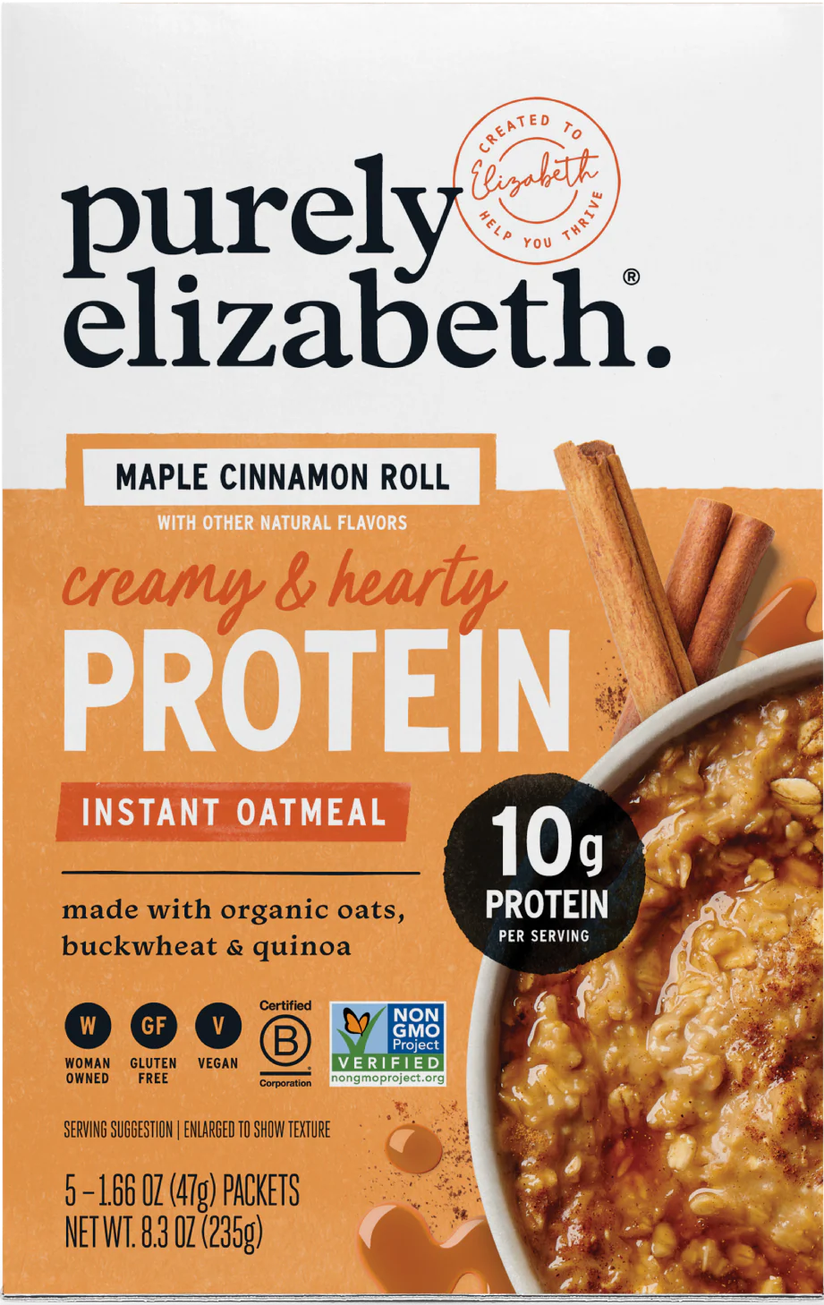 Maple Cinnamon Roll Protein Oatmeal